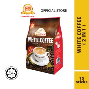 Kluang TV Coffee - White Coffee 2in1 (15 sticks x 1 pack)